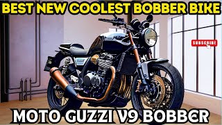 Moto Guzzi V9 Bobber 2024 Best New Coolest Modern Classic Motorcycles for 2025 [upl. by Amzu426]