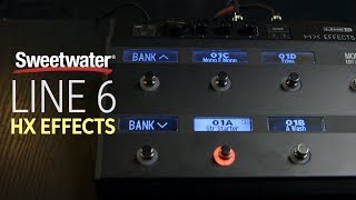 Line 6 HX Effects Multieffects Processor Demo [upl. by Johnathon]