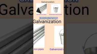 Galvanization  a way of Rust prevention reels shorts galvanization neet chemistry rusting [upl. by Nnylaehs419]