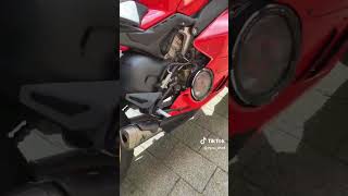 DUCATI PANIGALE V4 SOUND COLOR REDducatipanigale v4s ITALI [upl. by Eadie]