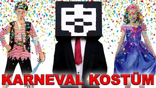 Minecraft Karneval Kostüm Hacker schnell und einfach selber machen [upl. by Neufer]