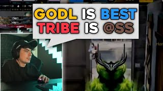 Ferg reacts to GOD Like Vs TRIBE [upl. by Ydnerb417]