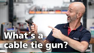 How does a cable tie gun work EN [upl. by Earlene]