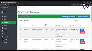 Online Ticket Reservation System in PHP MySQL with Source Code  CodeAstro [upl. by Adrienne]