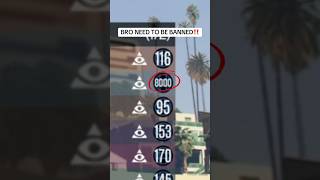 BRO is Level 8000 IN GTA 5 i want him BANNED [upl. by Marolda]