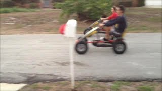 BERG PEDAL KARTS DOWNHILL amp DRAG RACE [upl. by Idnek]