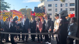 Le centre d’incendie et de secours Nancy Rives de Meurthe inauguré [upl. by Netsirhk]