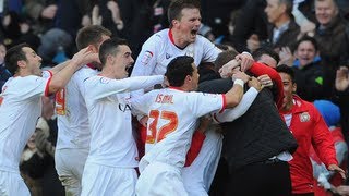 Milton Keynes Dons 21 AFC Wimbledon  The FA Cup 2nd Round 201213 [upl. by Mozza]