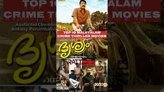 💥TOP 10 MALAYALAM SUSPENCE CRIME THIRLLER MOVIES💥 [upl. by Atinahc]