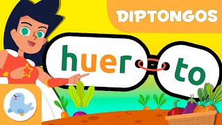 LOS DIPTONGOS 🦸‍♀️ GRAMÁTICA y ORTOGRAFÍA para niños 📝 Superlexia⭐ Episodio 9 [upl. by Ellenij841]