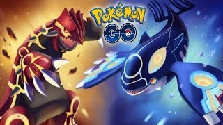 ¡KYOGRE vs GROUDON BATALLA LEGENDARIA ÉPICA en Pokémon GO Keibron [upl. by Jean-Claude575]