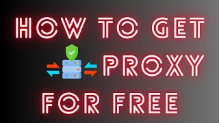 How to get proxy for free [upl. by Atinihs]