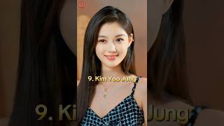 Top 10 Most Beautiful Korean Actress  korean kpop bts blackpink southkorea kdrama top10 [upl. by Anolahs]