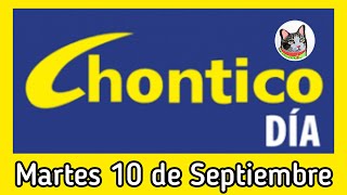 Resultado EL CHONTICO DIA Martes 10 de Septiembre de 2024 [upl. by Luann]