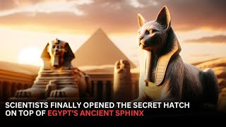 Scientists Finally Opened The Secret Hatch On Top Of Egypts Ancient Sphinx [upl. by Adams]