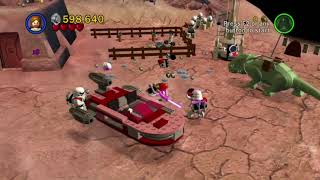 Lego Star Wars the Complete Saga Free Play Mode Episode IV A New Hope Chapter 2 [upl. by Palua]