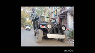 Allu Arjun 6x6 Modified jeep [upl. by Emery]