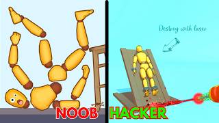 RAGDOLL BREAK  NOOB vs Hacker Gameplay Walkthrough Part1 All New Update Levels 65834 AndroidiOS [upl. by Akli]