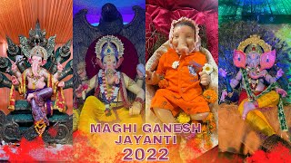 2022 Maghi Ganesh Jayanti  Ganpati Darshan At Kandivali amp Charkop  Mumbai Cha Ganpati [upl. by Larina568]