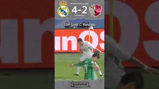 Cristiano Is The Key To Champion🥶 Real Madrid VS Kashima Antlers🔥 FIFA Club World Cup 2016 Shorts [upl. by Ayatal]