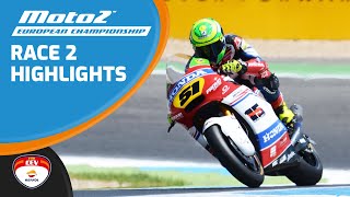 Highlights  Race 2  Estoril 2017  Moto2  FIM CEV Repsol [upl. by Orran]