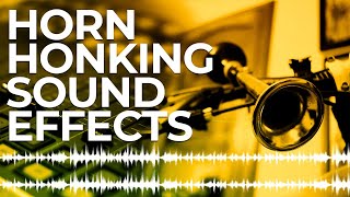 horn honking sound effects in HD [upl. by Janicki]