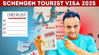 Schengen Tourist Visa Checklist 2025  Expert Tips amp Guidelines [upl. by Skier346]