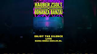 Hauber Zsolt X Bonanza Banzai  Enjoy the silence Live előzetes I Depeche Mode I 20240406 [upl. by Ahtiuqal]