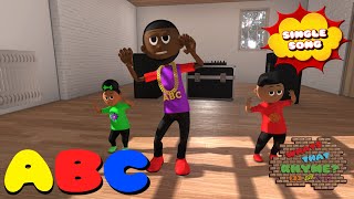 ABC Song Hip Hop Remix  ABC Slide Dance  Rap Nursery Rhymes [upl. by Telrats]