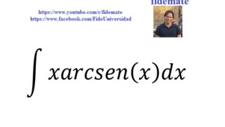 Ejemplo 20 Integración por partes  fidemate  YouTube [upl. by Ettolrahc]