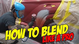 How to Blend Car Paint Like a Pro [upl. by Anetta]