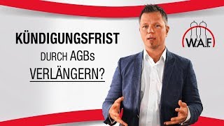 3 Jahre Kündigungsfrist im Arbeitsvertrag Geht das  Betriebsrat Video [upl. by Gausman]