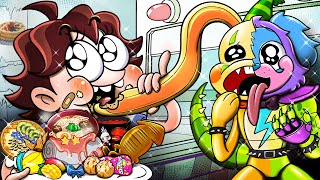 Animation Delicious FNAF Poppy Playtime COMPLETE EDITON  Poppy Playtime2 Animation  SLIME CAT [upl. by Bunow]