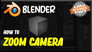 Blender How To Zoom Camera [upl. by Alden797]