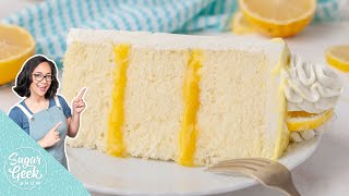 Lemon Velvet Cake Recipe With Cream Cheese Frosting [upl. by Imak]