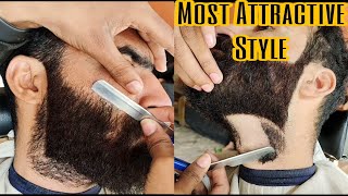 Beard 🔥 Style👍 2023  Best Beard Style For Mens 2023  Talented Barber Beard Cut Style  Style Beard [upl. by Harlan]