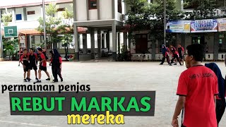 Permainan Merebut Markas  Modifikasi Permainan Penjas  Permainan Olahraga [upl. by Leoni746]