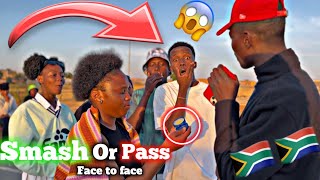 FUNNIEST SMASH OR PASS IN THE WHOLE UNIVERSE BUT FACE TO FACE IN SOUTH AFRICA [upl. by Lipski]