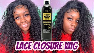 SAVE YOUR EDGES 😱 USE THIS ✨6 LACE “MELTING” SPRAY✨ ON YOUR WIG INSTALL 👀 Laurasia Andrea Wigs [upl. by Amehr]