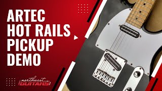 Artec Hot Rail Telecaster Pickup Demo  Audio [upl. by Nyrual619]