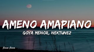 Goya Menor Nektunez – Ameno Amapiano Remix [upl. by Ivie]