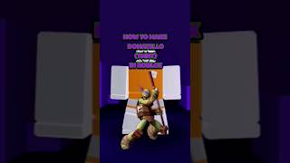 How to make DONATELLO TMNT in ROBLOX roblox robloxavatar teenagemutantninjaturtles shorts [upl. by Lechner440]