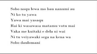 Kerry Damudamu  Na Veitawasei Lyrics [upl. by Elburt]