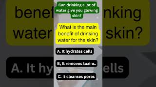 drinking water and glowing skin facts [upl. by Ojyma]