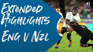 Extended Highlights England 197 New Zealand  Rugby World Cup 2019 [upl. by Lalage]