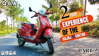 Bajaj Chetak 2 years experience Part 2 comments K jawaab [upl. by Chic86]