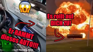 Es ROLLT AUF DICH ZU Hardcore Unfall  Instagram Reels Reaction [upl. by Cherri]