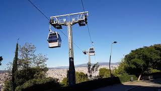 Teleferik Nasıl Çalışır How does cable car work Teleferic in Barcelona [upl. by Airamak742]