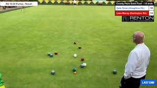 Bowls Durham County Championships 2024 [upl. by Ynotna]