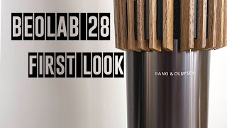 BeoLab 28  First Look  New Intelligent Speaker from Bang amp Olufsen [upl. by Nosneh]